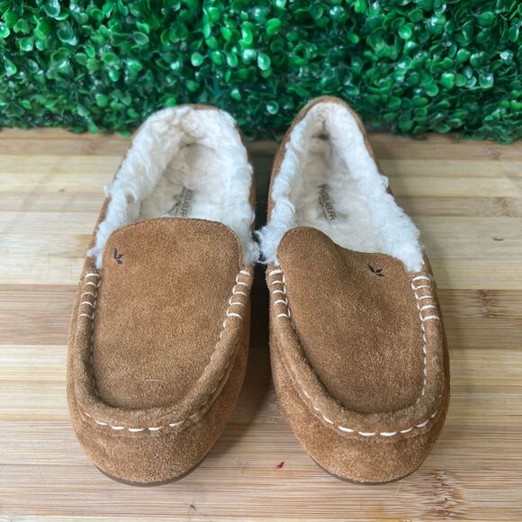 Koolaburra by UGG Womens Lezly Brown Moccasin Slippers Size 6 EU 37 UK 4 - Picture 2 of 8